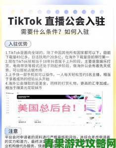 TIKTOK海外直播网络专线直播内容审核标准及举报应对策略全揭秘