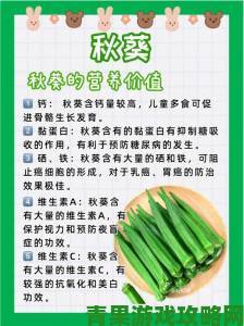 秋葵适合未满十八岁的人吃吗女生必看科学食用指南